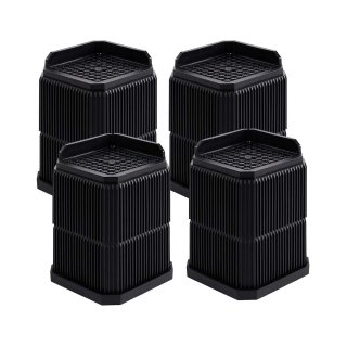 Takira Bed Risers Heavy-Duty Height-Adjustable , L-Shaped Edge Design ,and Anti-Slip for Desk Legs and Sofa Takira Bed Risers Heavy-Duty Height-Adjustable , L-Shaped Edge Design ,and Anti-Slip for Desk Legs and Sofa